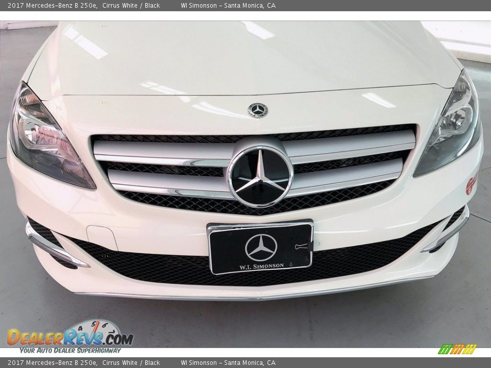 2017 Mercedes-Benz B 250e Cirrus White / Black Photo #30