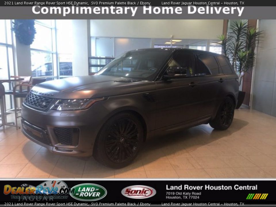 2021 Land Rover Range Rover Sport HSE Dynamic SVO Premium Palette Black / Ebony Photo #1