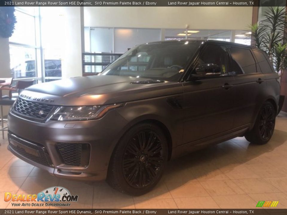 2021 Land Rover Range Rover Sport HSE Dynamic SVO Premium Palette Black / Ebony Photo #2