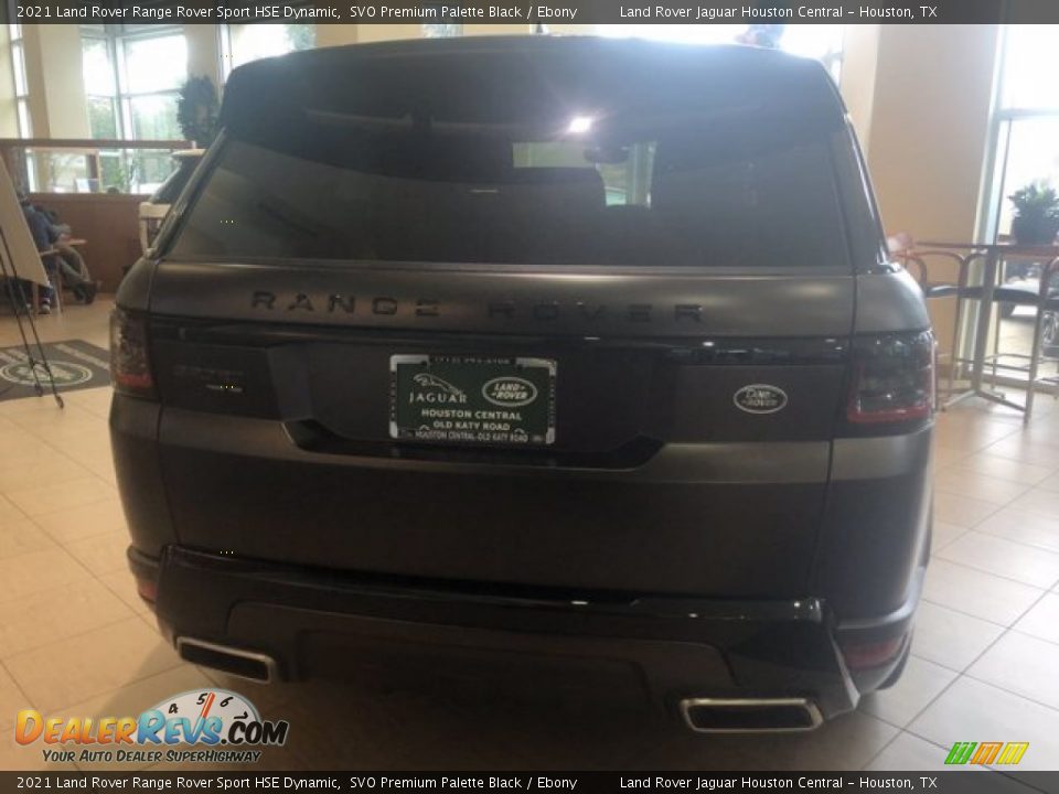 2021 Land Rover Range Rover Sport HSE Dynamic SVO Premium Palette Black / Ebony Photo #7