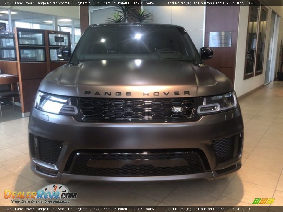 2021 Land Rover Range Rover Sport HSE Dynamic SVO Premium Palette Black / Ebony Photo #8