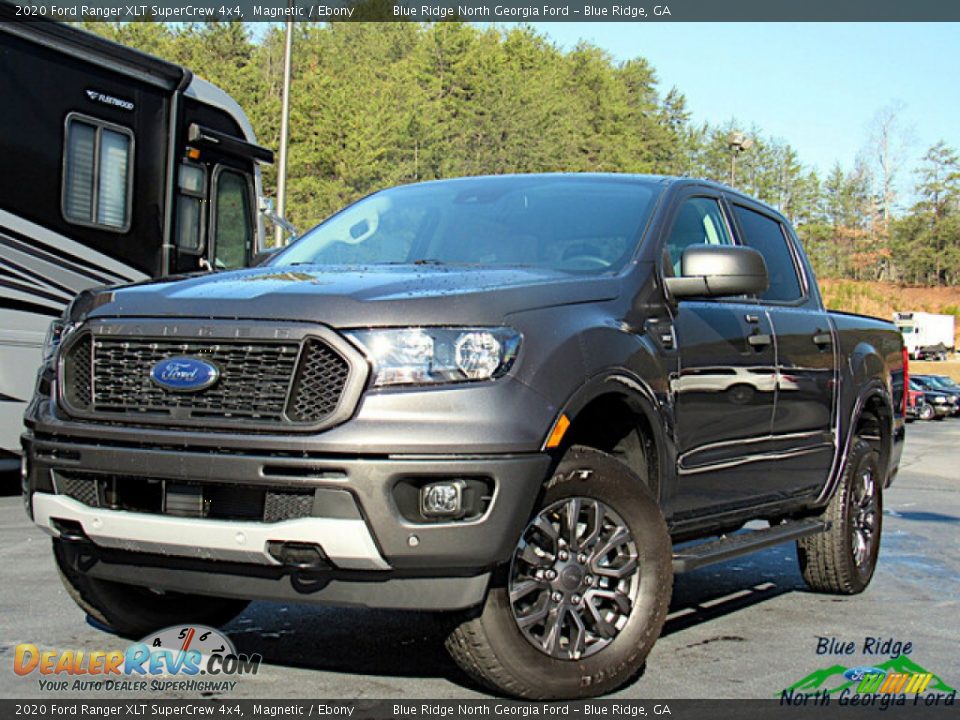 2020 Ford Ranger XLT SuperCrew 4x4 Magnetic / Ebony Photo #1