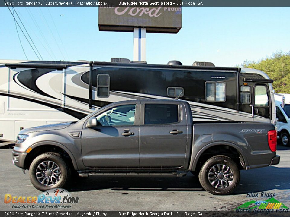 2020 Ford Ranger XLT SuperCrew 4x4 Magnetic / Ebony Photo #2