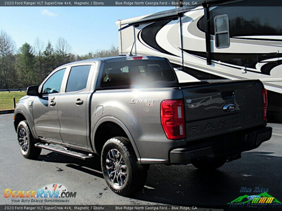 2020 Ford Ranger XLT SuperCrew 4x4 Magnetic / Ebony Photo #3