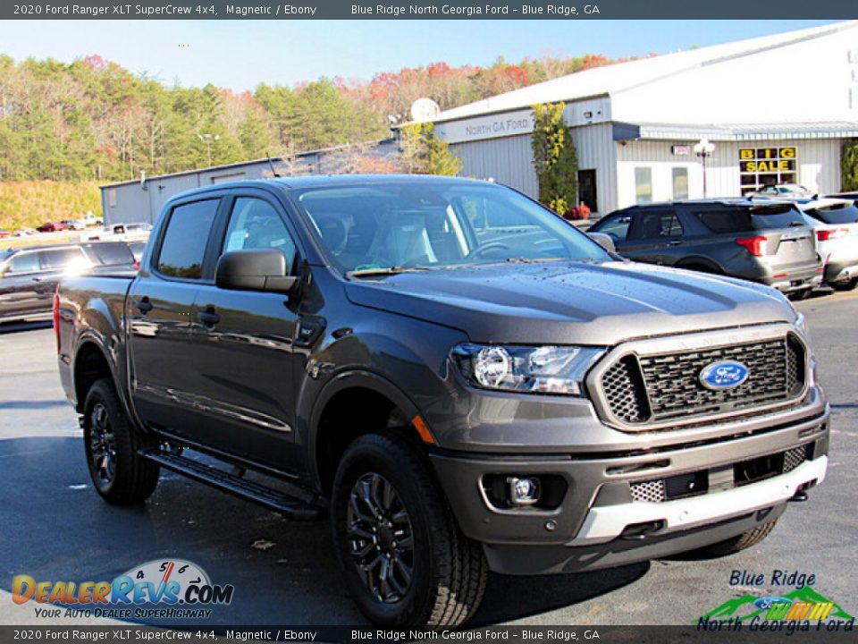 2020 Ford Ranger XLT SuperCrew 4x4 Magnetic / Ebony Photo #7