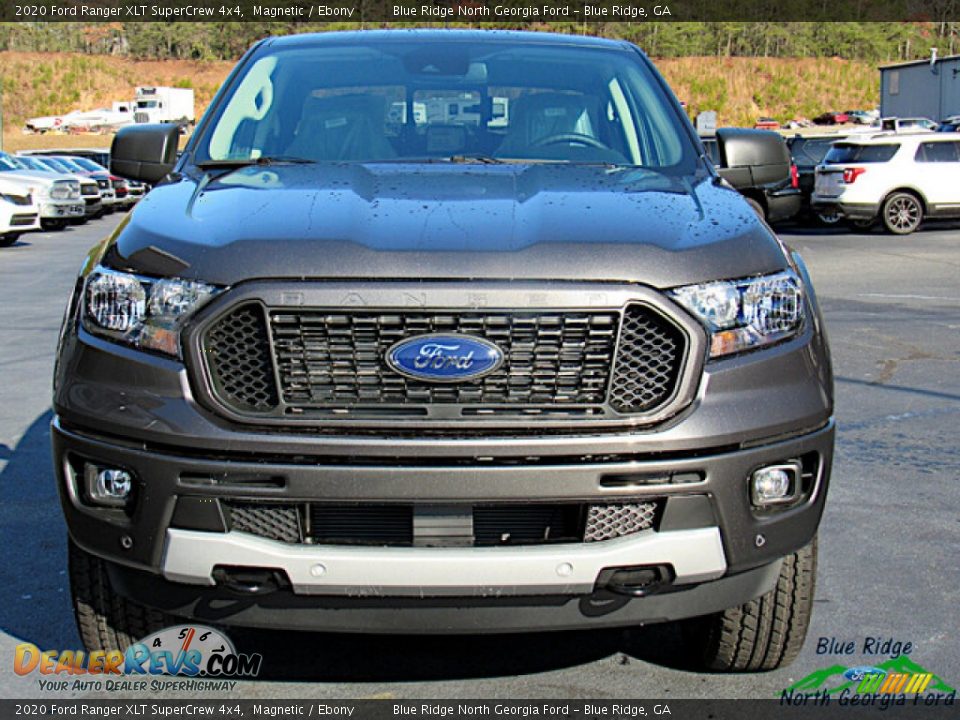 2020 Ford Ranger XLT SuperCrew 4x4 Magnetic / Ebony Photo #8