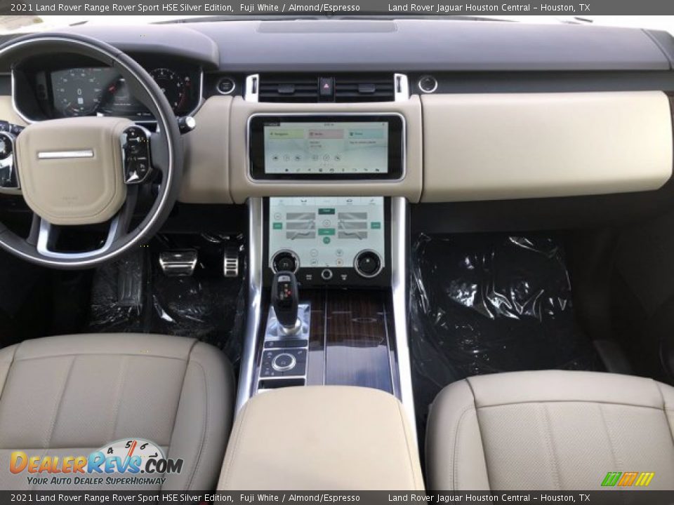 Dashboard of 2021 Land Rover Range Rover Sport HSE Silver Edition Photo #5