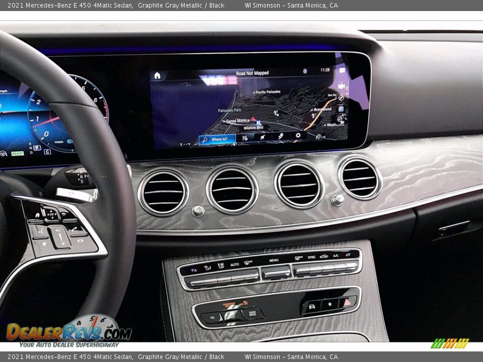 2021 Mercedes-Benz E 450 4Matic Sedan Graphite Gray Metallic / Black Photo #6