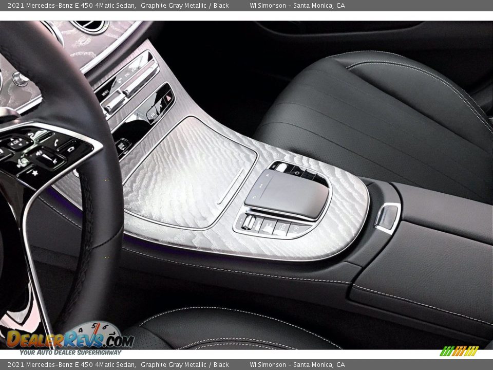 2021 Mercedes-Benz E 450 4Matic Sedan Graphite Gray Metallic / Black Photo #7