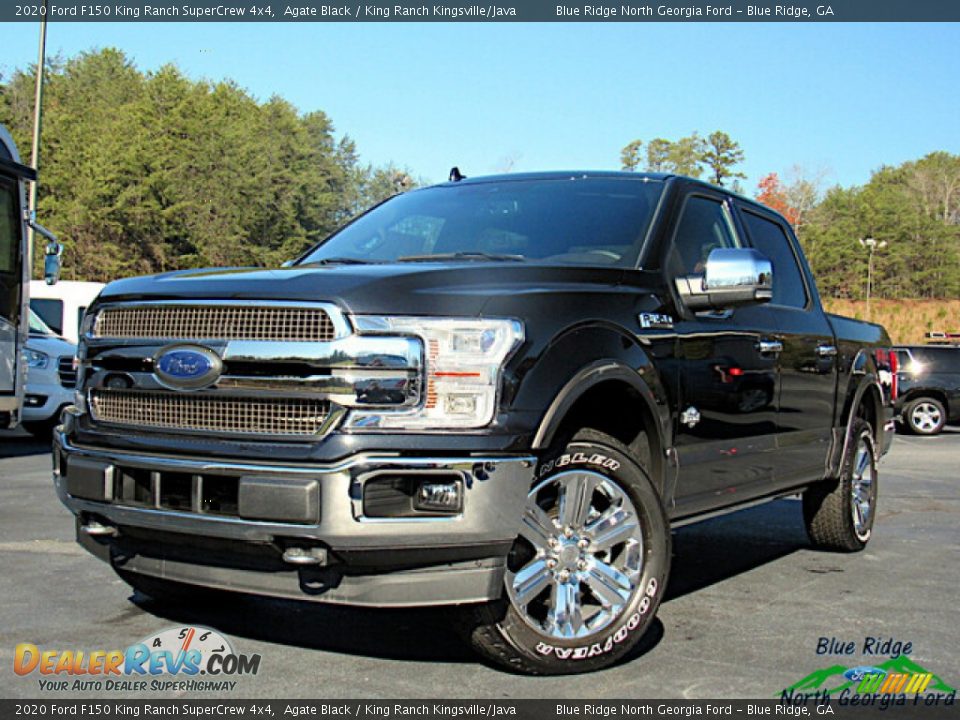 2020 Ford F150 King Ranch SuperCrew 4x4 Agate Black / King Ranch Kingsville/Java Photo #1