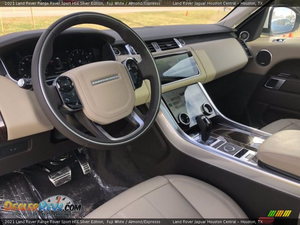 Almond/Espresso Interior - 2021 Land Rover Range Rover Sport HSE Silver Edition Photo #17