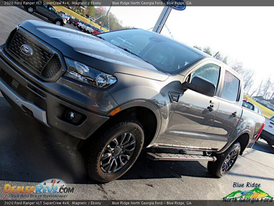 2020 Ford Ranger XLT SuperCrew 4x4 Magnetic / Ebony Photo #24