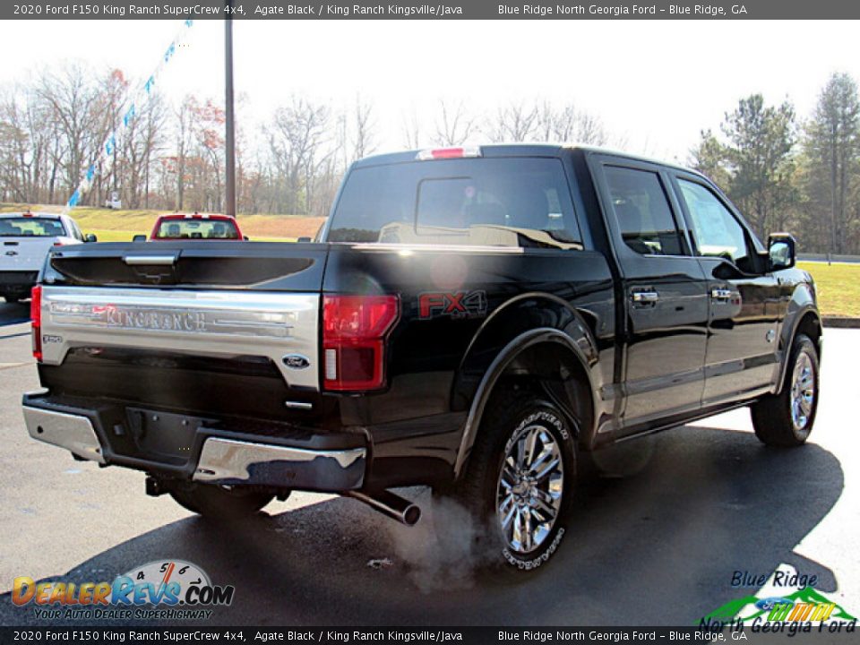 2020 Ford F150 King Ranch SuperCrew 4x4 Agate Black / King Ranch Kingsville/Java Photo #5