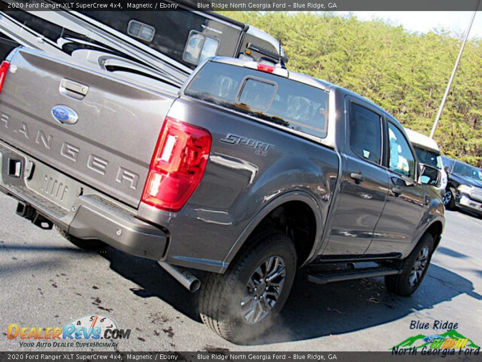 2020 Ford Ranger XLT SuperCrew 4x4 Magnetic / Ebony Photo #26