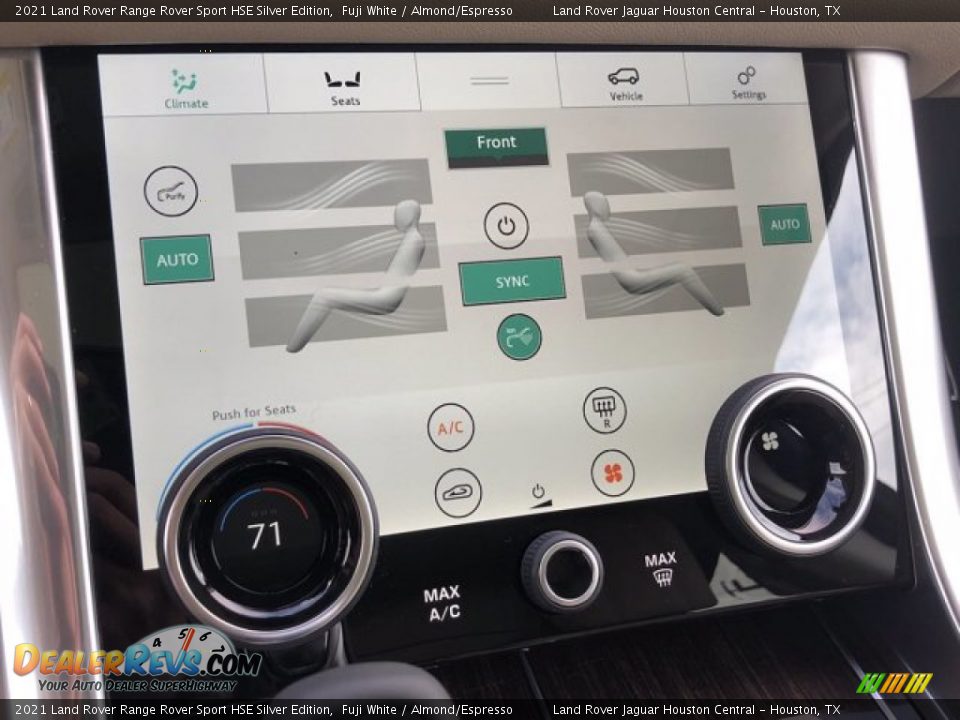 Controls of 2021 Land Rover Range Rover Sport HSE Silver Edition Photo #27