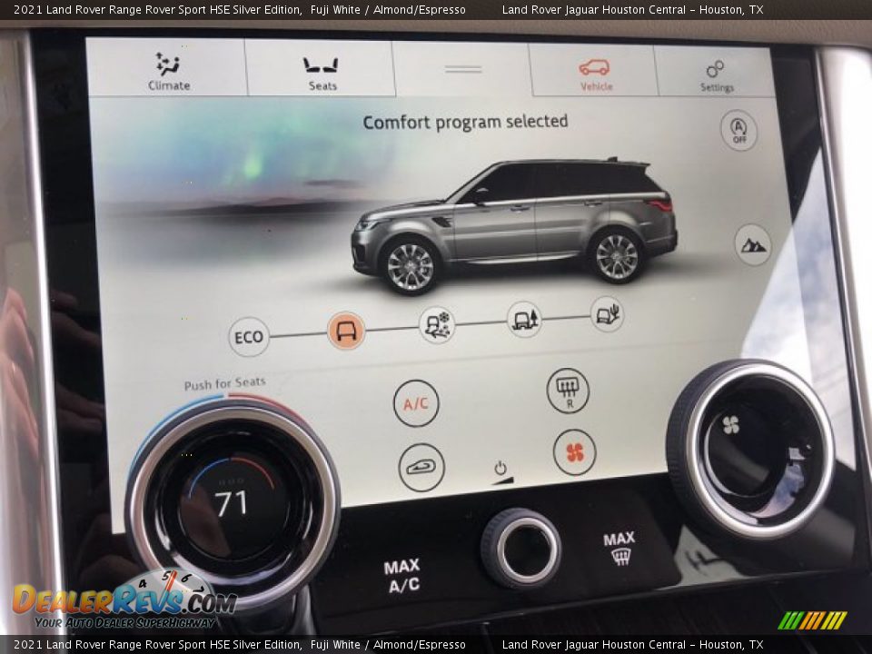 Controls of 2021 Land Rover Range Rover Sport HSE Silver Edition Photo #28