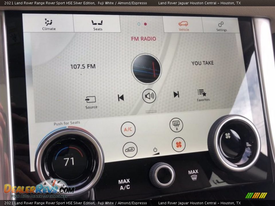 Controls of 2021 Land Rover Range Rover Sport HSE Silver Edition Photo #29