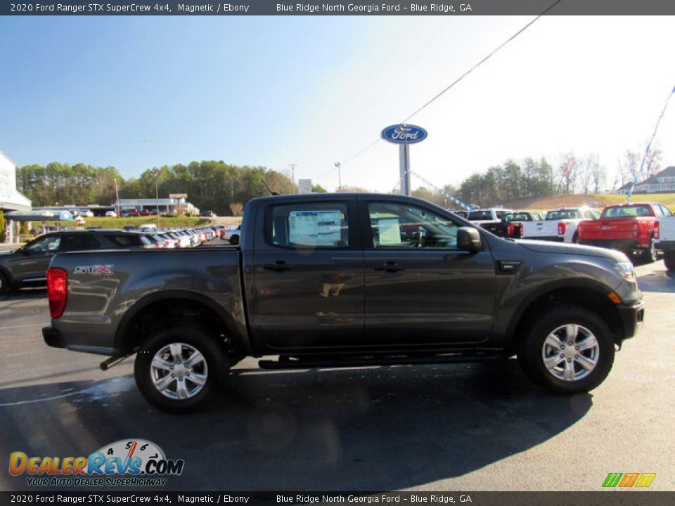 2020 Ford Ranger STX SuperCrew 4x4 Magnetic / Ebony Photo #6