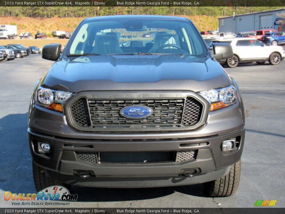 2020 Ford Ranger STX SuperCrew 4x4 Magnetic / Ebony Photo #8