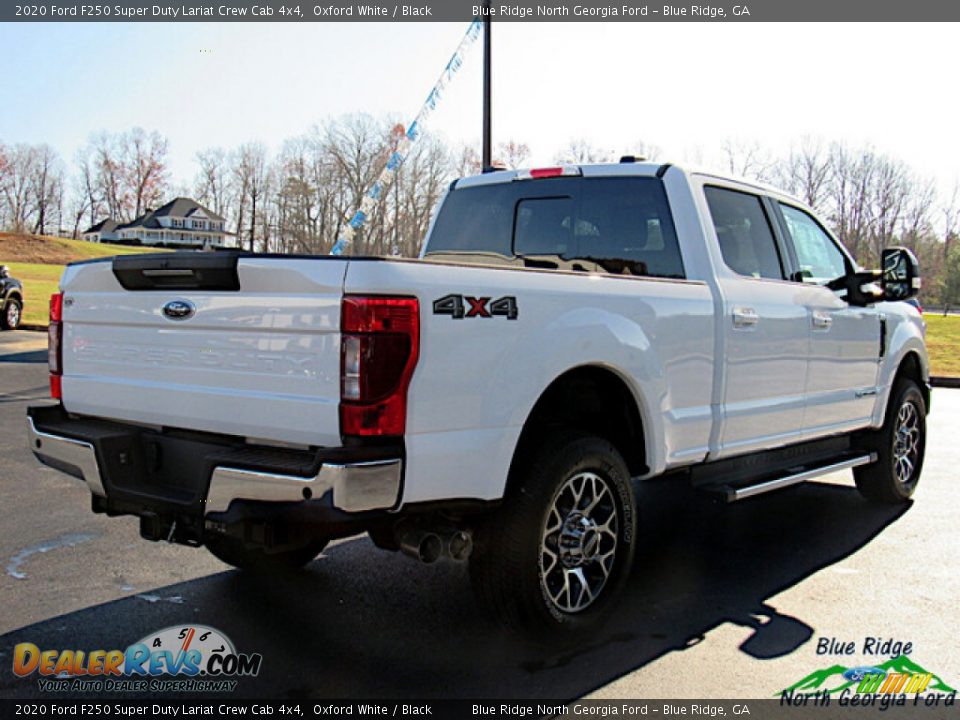 2020 Ford F250 Super Duty Lariat Crew Cab 4x4 Oxford White / Black Photo #5