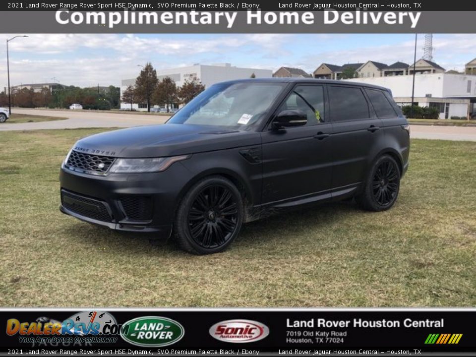 2021 Land Rover Range Rover Sport HSE Dynamic SVO Premium Palette Black / Ebony Photo #1