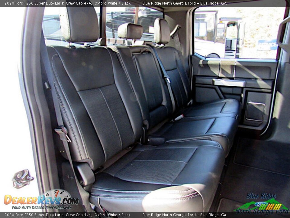 2020 Ford F250 Super Duty Lariat Crew Cab 4x4 Oxford White / Black Photo #13