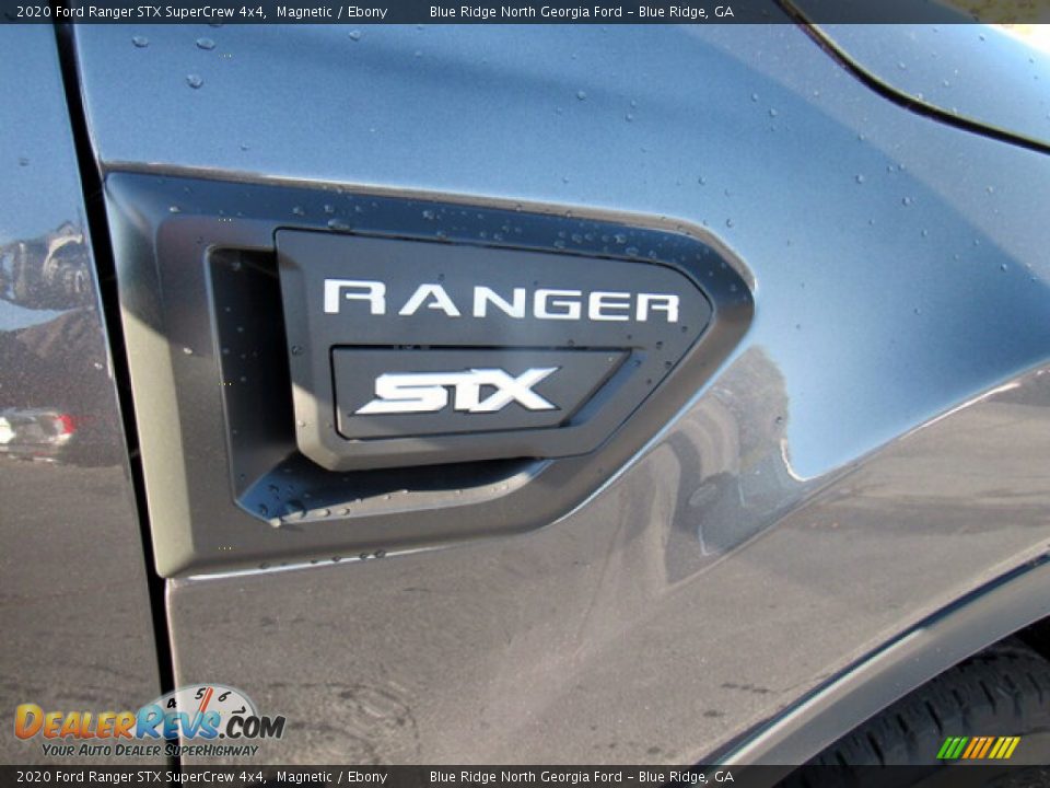 2020 Ford Ranger STX SuperCrew 4x4 Magnetic / Ebony Photo #21