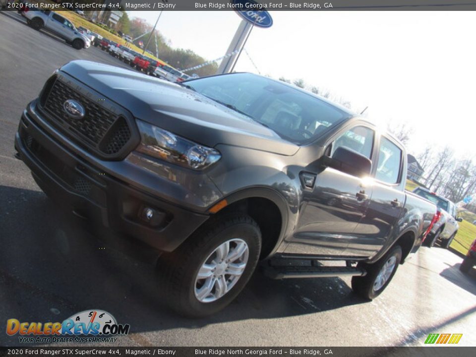 2020 Ford Ranger STX SuperCrew 4x4 Magnetic / Ebony Photo #22