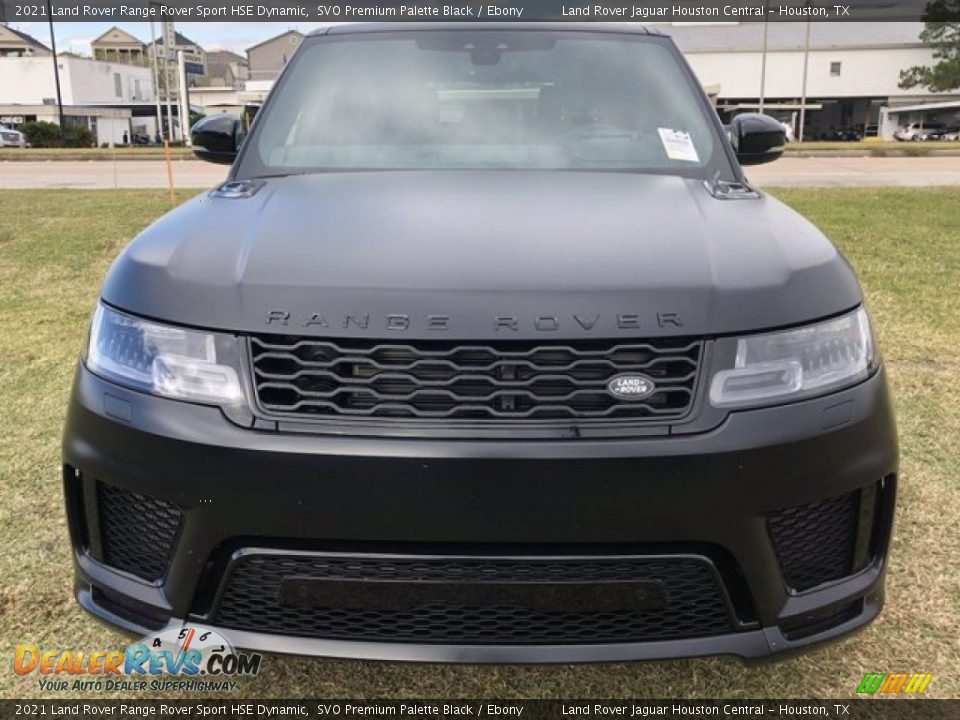 2021 Land Rover Range Rover Sport HSE Dynamic SVO Premium Palette Black / Ebony Photo #10