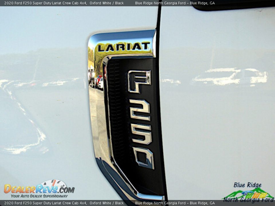 2020 Ford F250 Super Duty Lariat Crew Cab 4x4 Oxford White / Black Photo #30