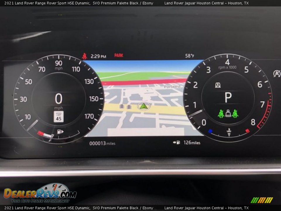 2021 Land Rover Range Rover Sport HSE Dynamic Gauges Photo #20