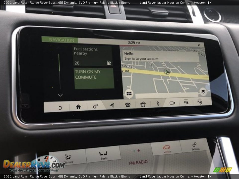 Navigation of 2021 Land Rover Range Rover Sport HSE Dynamic Photo #23