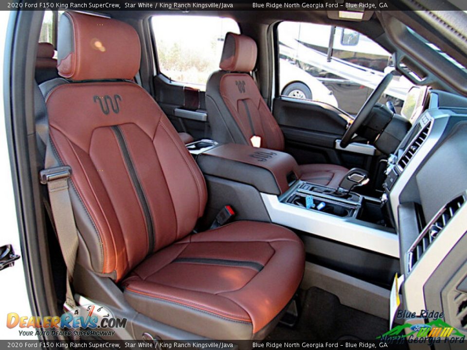 King Ranch Kingsville/Java Interior - 2020 Ford F150 King Ranch SuperCrew Photo #11