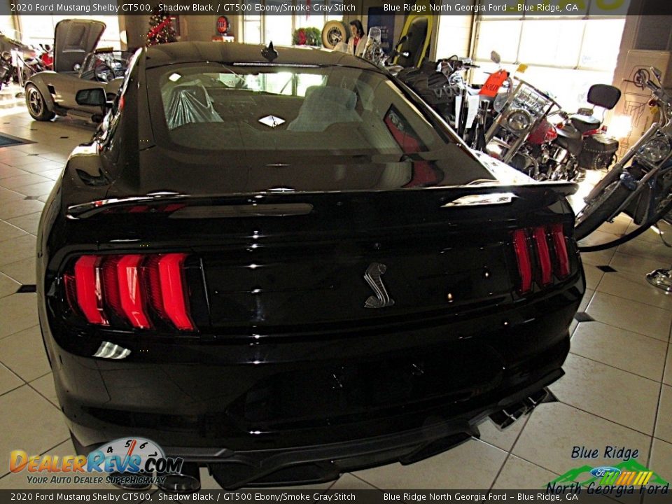 2020 Ford Mustang Shelby GT500 Shadow Black / GT500 Ebony/Smoke Gray Stitch Photo #5