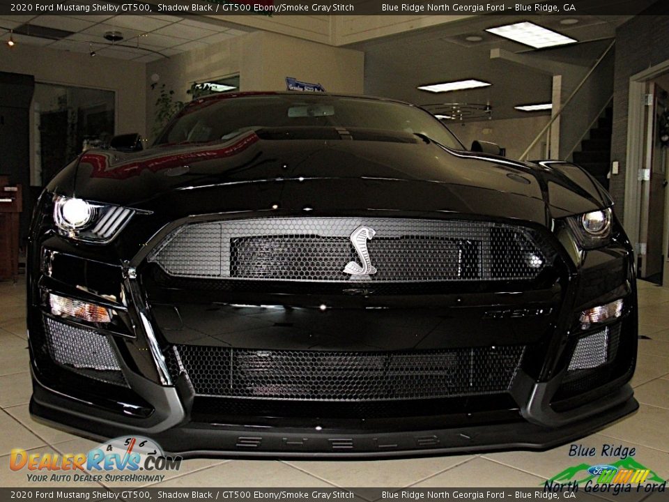 2020 Ford Mustang Shelby GT500 Shadow Black / GT500 Ebony/Smoke Gray Stitch Photo #7