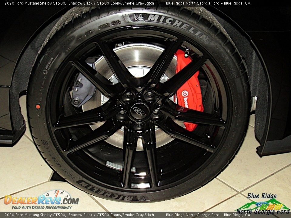 2020 Ford Mustang Shelby GT500 Shadow Black / GT500 Ebony/Smoke Gray Stitch Photo #11