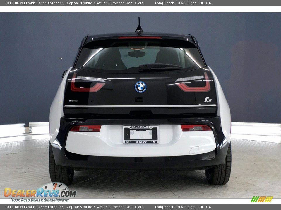 2018 BMW i3 with Range Extender Capparis White / Atelier European Dark Cloth Photo #3