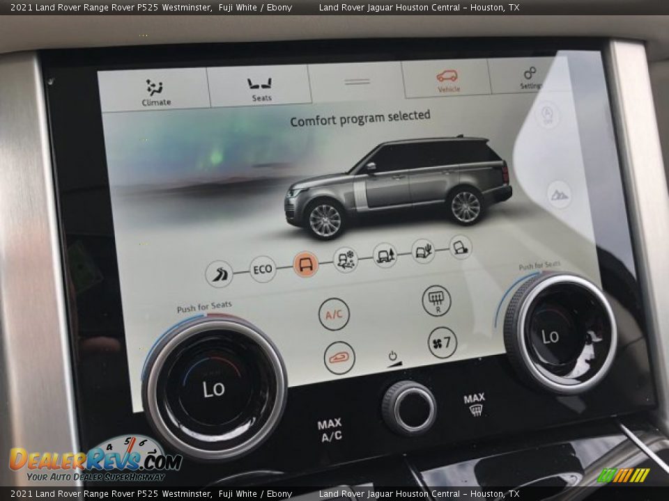 2021 Land Rover Range Rover P525 Westminster Fuji White / Ebony Photo #28