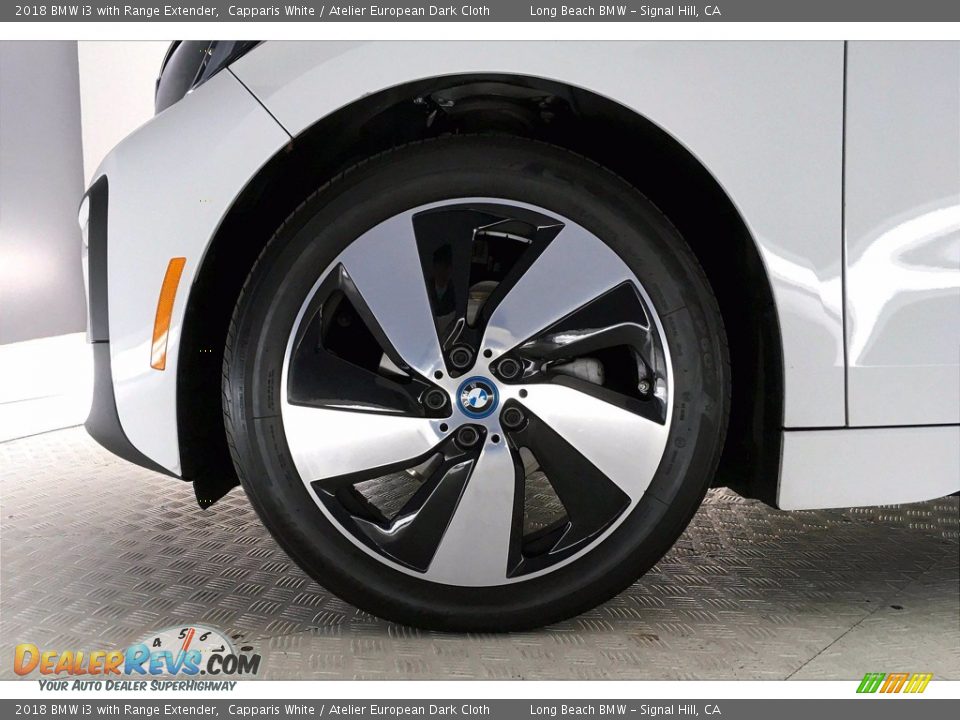 2018 BMW i3 with Range Extender Capparis White / Atelier European Dark Cloth Photo #8