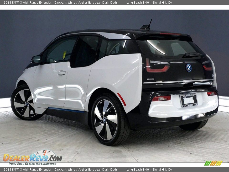 2018 BMW i3 with Range Extender Capparis White / Atelier European Dark Cloth Photo #10