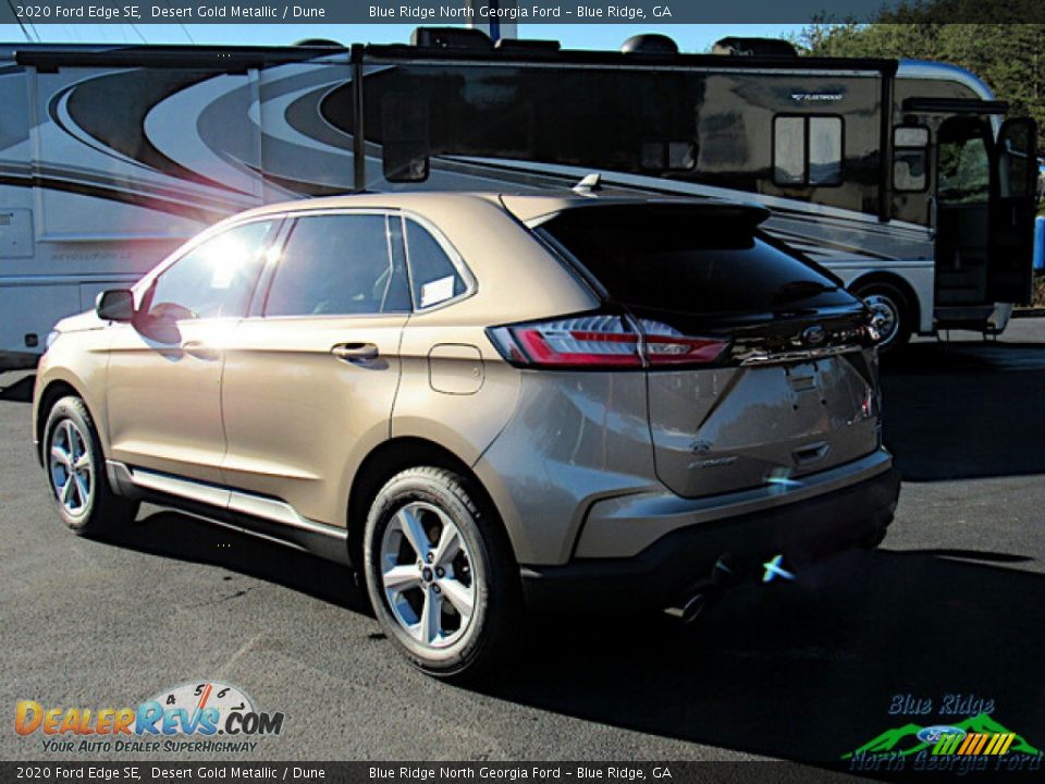 2020 Ford Edge SE Desert Gold Metallic / Dune Photo #3