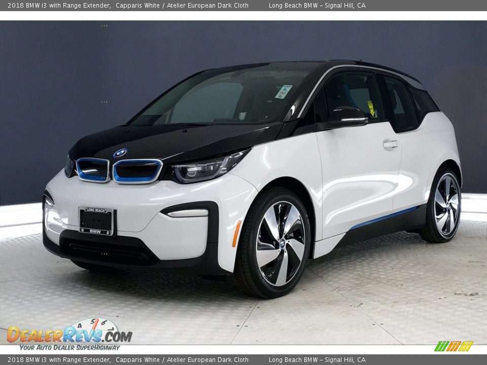 2018 BMW i3 with Range Extender Capparis White / Atelier European Dark Cloth Photo #12