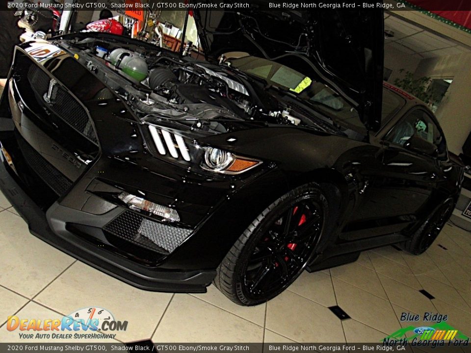2020 Ford Mustang Shelby GT500 Shadow Black / GT500 Ebony/Smoke Gray Stitch Photo #21