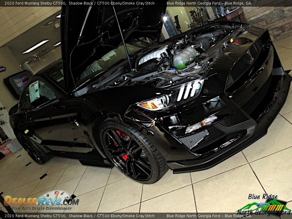 2020 Ford Mustang Shelby GT500 Shadow Black / GT500 Ebony/Smoke Gray Stitch Photo #22