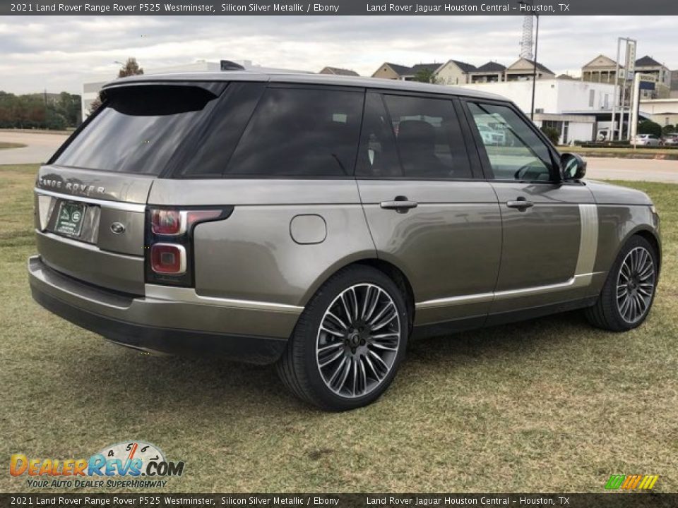 2021 Land Rover Range Rover P525 Westminster Silicon Silver Metallic / Ebony Photo #3