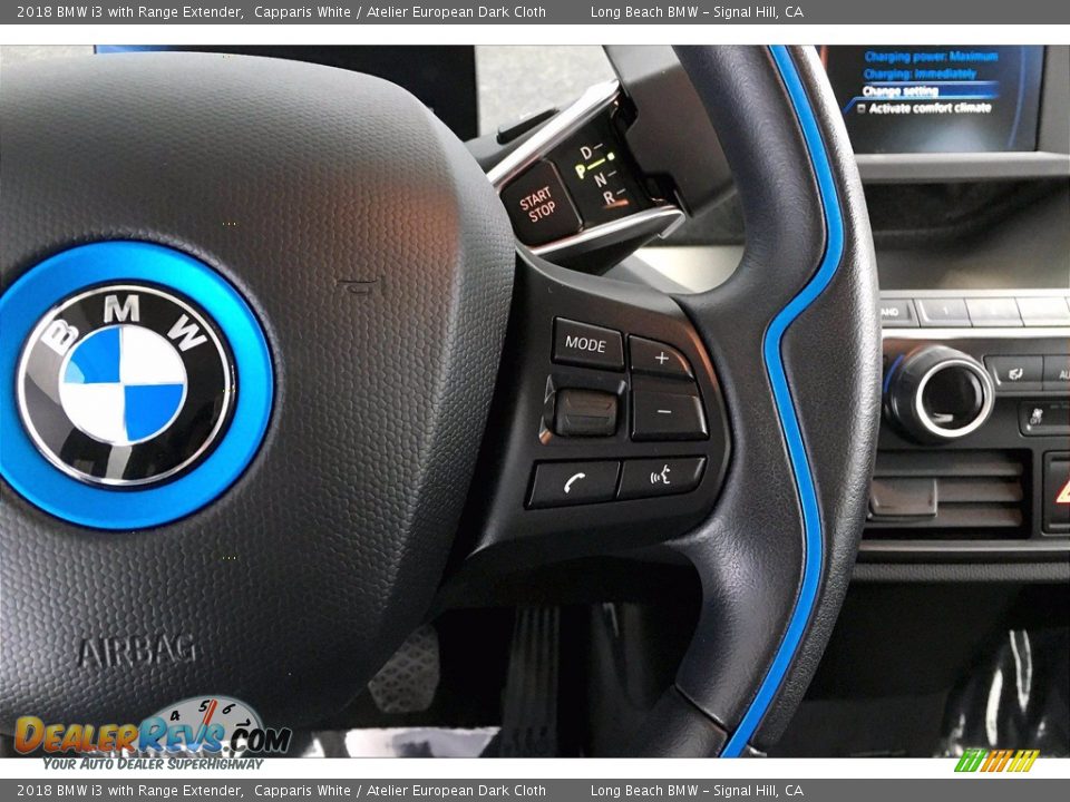 2018 BMW i3 with Range Extender Capparis White / Atelier European Dark Cloth Photo #19