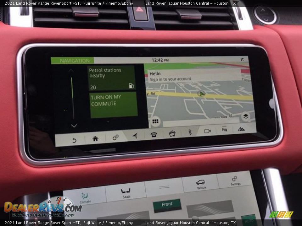 Navigation of 2021 Land Rover Range Rover Sport HST Photo #25