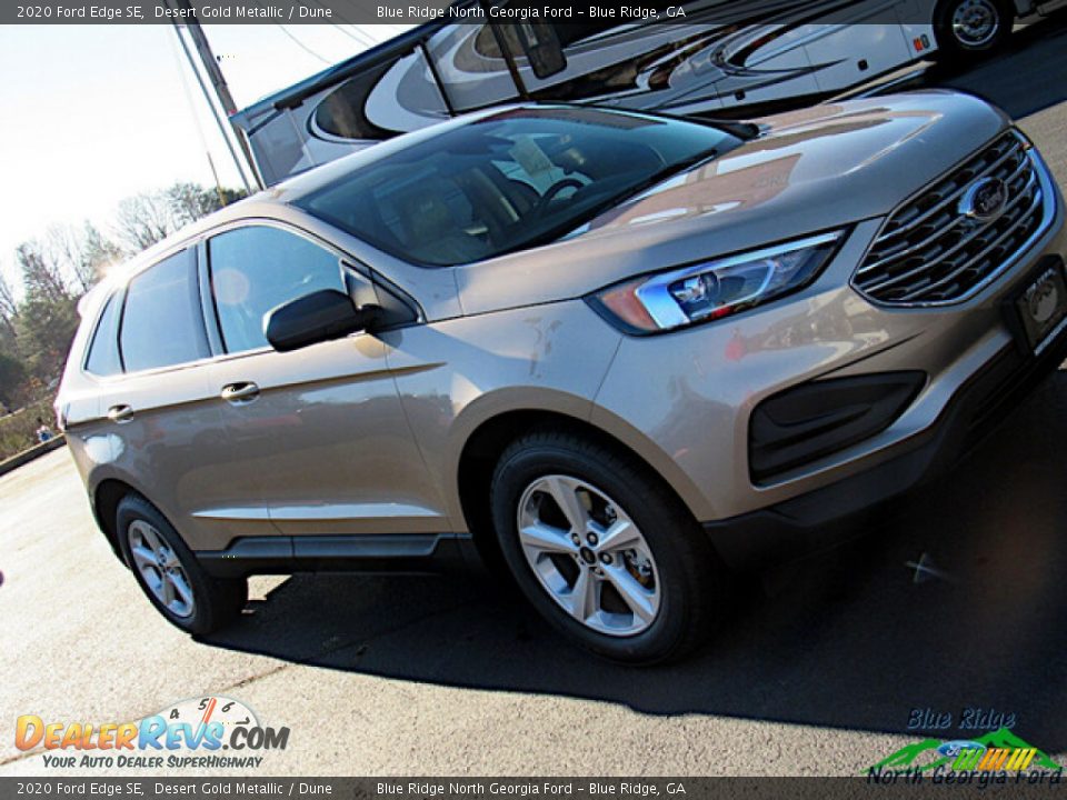 2020 Ford Edge SE Desert Gold Metallic / Dune Photo #22