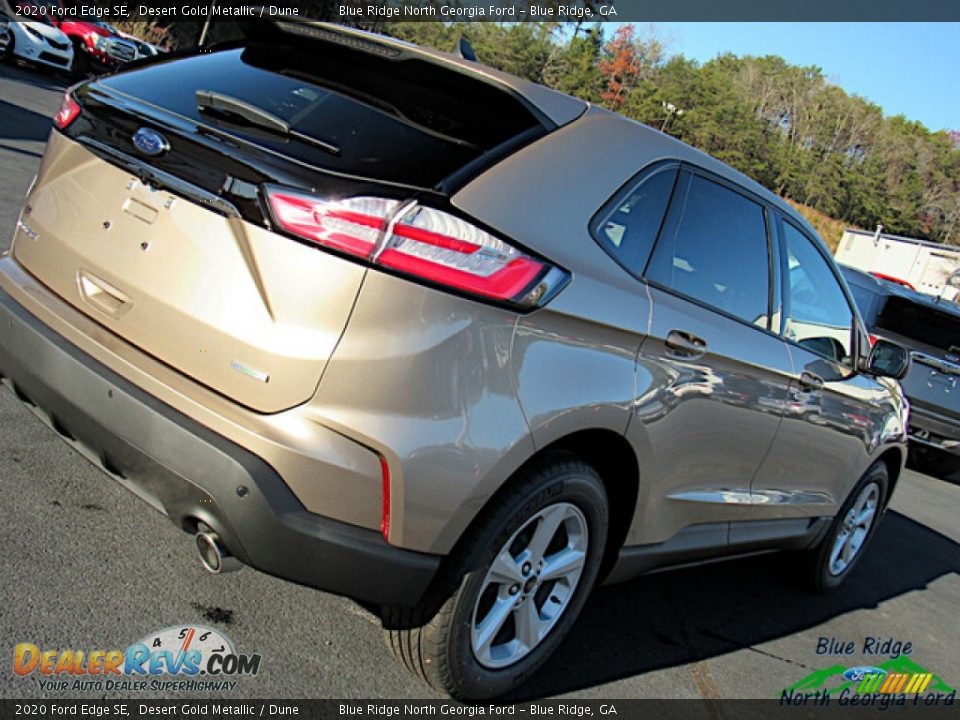 2020 Ford Edge SE Desert Gold Metallic / Dune Photo #23