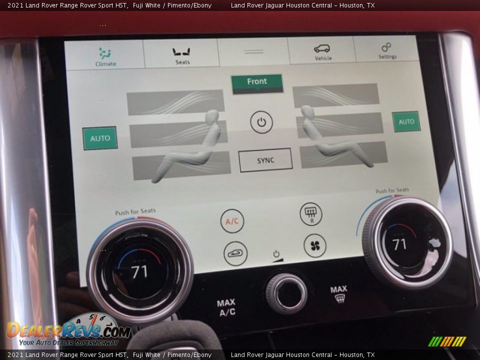 2021 Land Rover Range Rover Sport HST Fuji White / Pimento/Ebony Photo #28